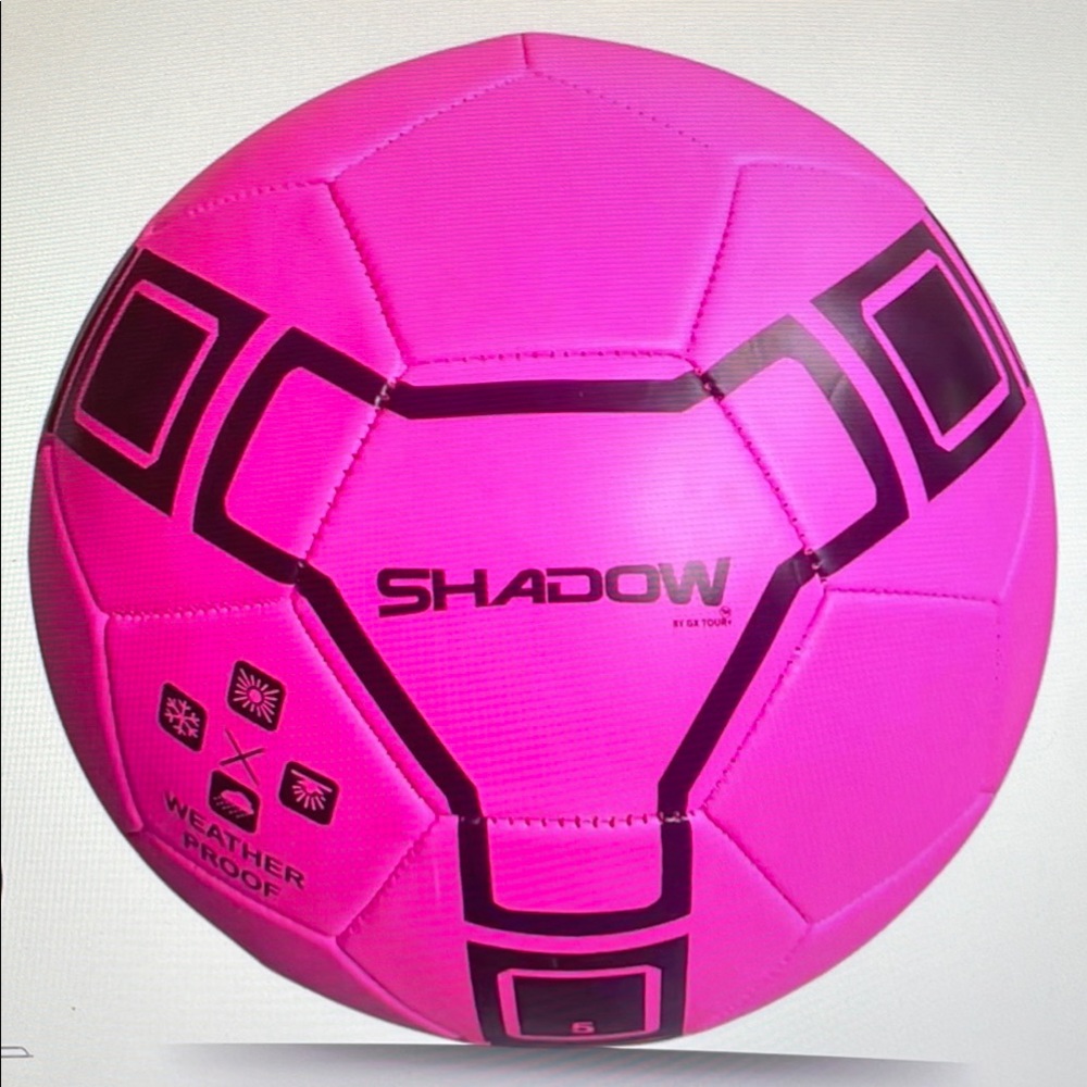 Pink Shadow Soccer Ball New Size 5